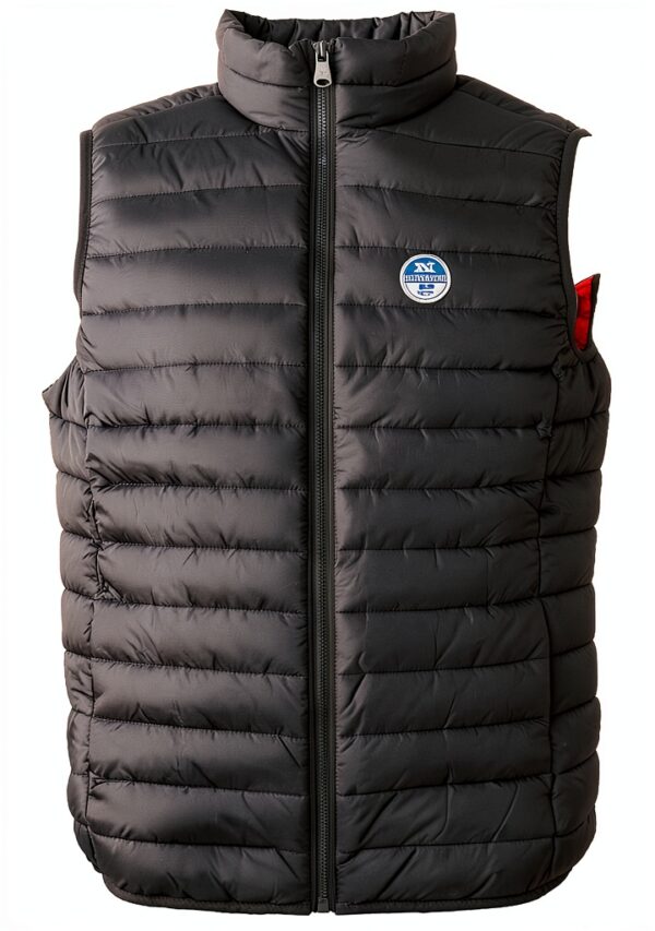 Gilet Uomo North Sails Crozet Antracite Piumino Senza