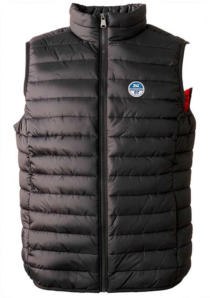 Gilet North Sails Crozet indossato in un contesto urbano