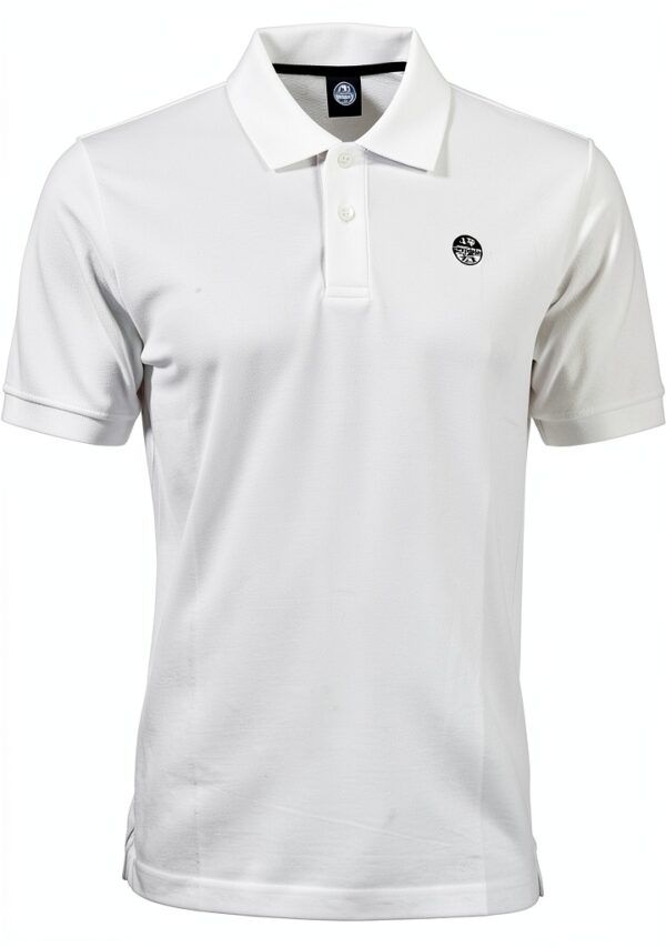 Polo Uomo North Sails Cotone Maniche Corte Colletto Elegante