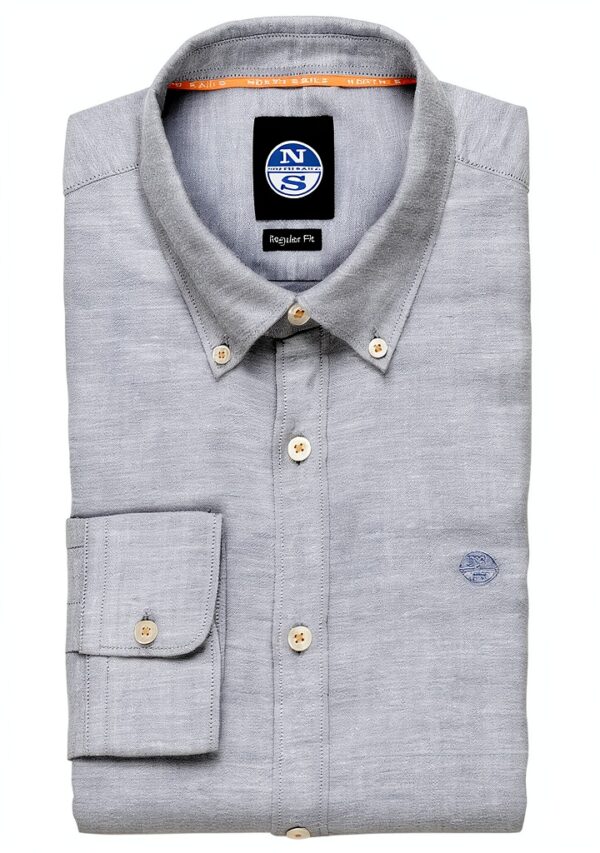Camicia Uomo NORTH SAILS Polka Dot Cotone Traspirante