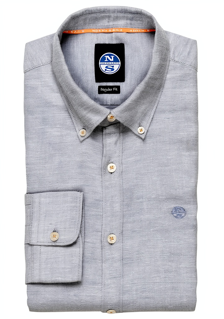 'Camicia NORTH SAILS Polka Dot indossata in un contesto casual'