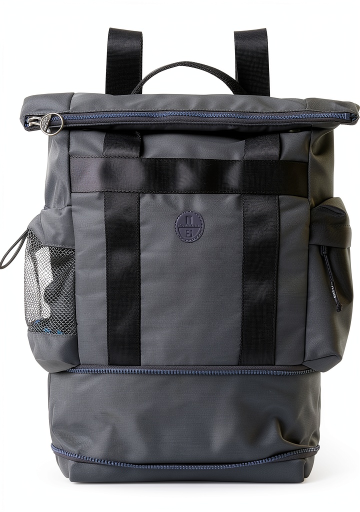 Borsa modulabile NORTH SAILS in uso con spallacci regolabili