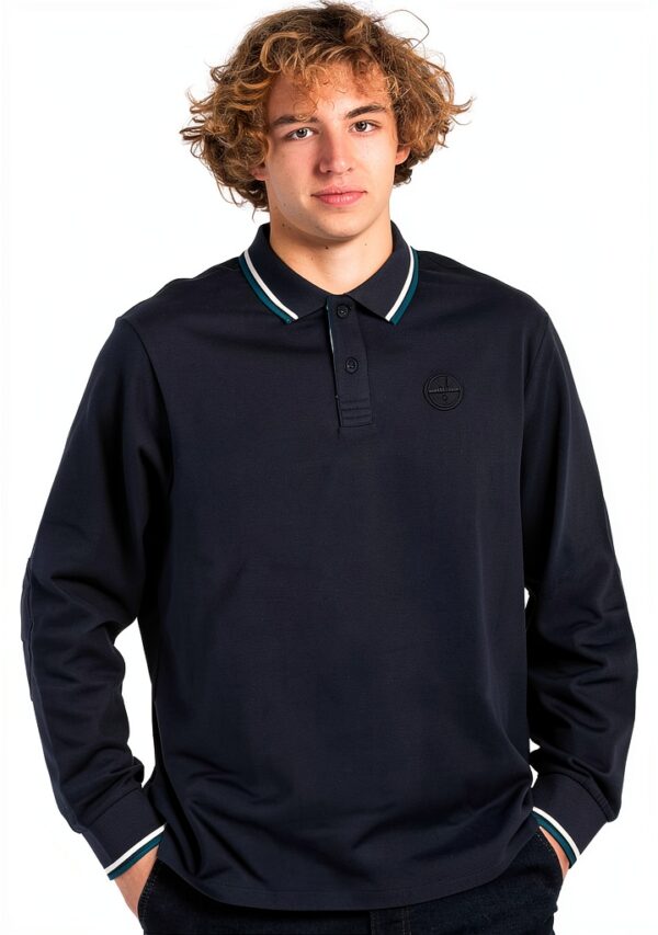 North Sails Polo Uomo XL Bianco Cotone Casual Elegante-4