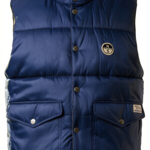 North Sails Gilet Uomo Nylon Reversibile Collo Alto-0