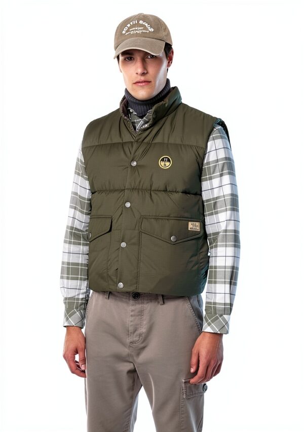 Gilet North Sails reversibile nylon riciclato uomo-1