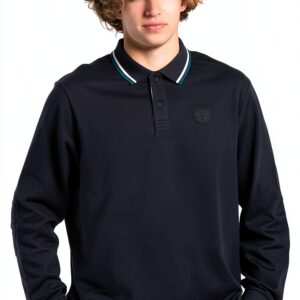 Polo North Sails Uomo Blu Cotone Taglie Disponibili-0