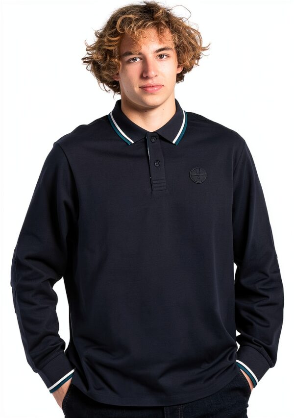 Polo North Sails Uomo Blu Cotone Taglie Disponibili-0