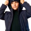 Giacca North Sails Bambini Nylon Riciclato Blu Scuro-4