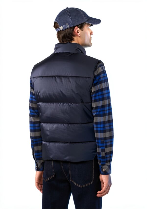 North Sails Gilet Uomo Nylon Reversibile Collo Alto-2