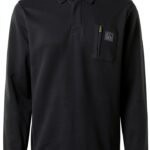 North Sails Polo Uomo Nero Piquet Cotone Organico Sportiva-0