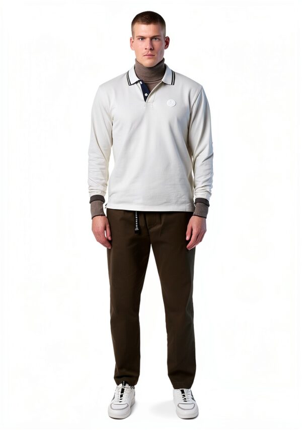 Polo North Sails Uomo Blu Cotone Taglie Disponibili-4