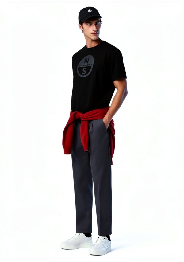 North Sails Pantaloni Uomo Gabardina Stretch Slim Fit-2