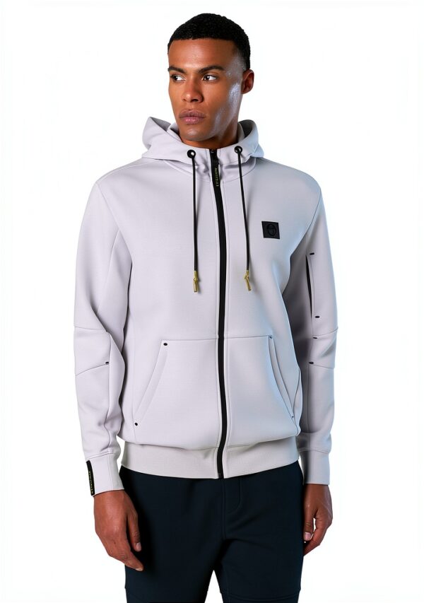 North Sails Felpa Uomo Poliestere Riciclato Zip Impermeabile-1