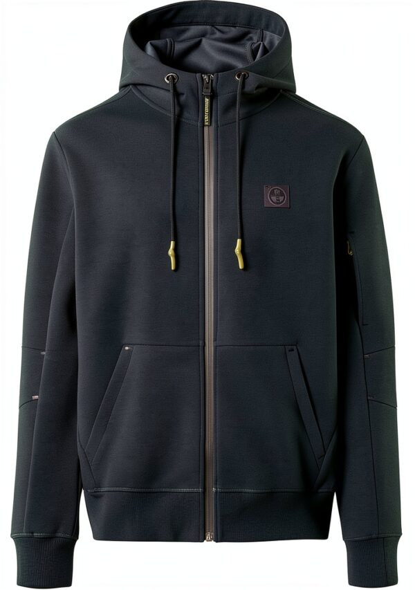 North Sails Felpa Uomo Poliestere Riciclato Zip Impermeabile-0