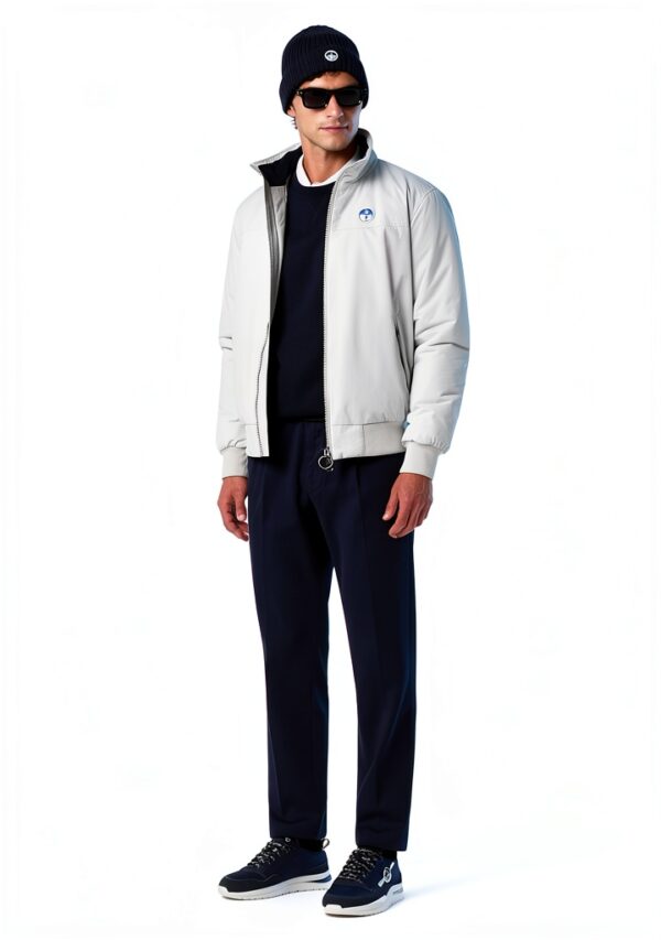 North Sails Pantaloni Uomo Gabardina Stretch Slim Fit-4