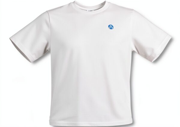 T-shirt North Sails Uomo Cotone Patch Logo Ocean Blue-0
