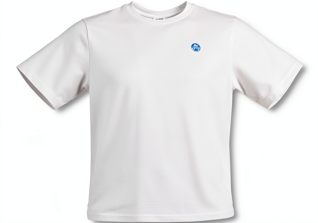 T-shirt North Sails in cotone con patch logo sul petto