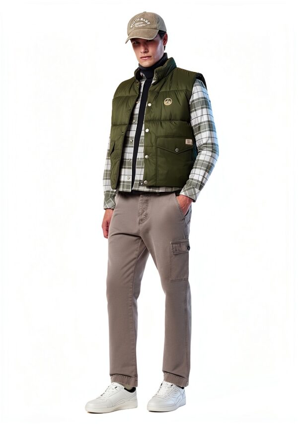 Gilet North Sails reversibile nylon riciclato uomo-2