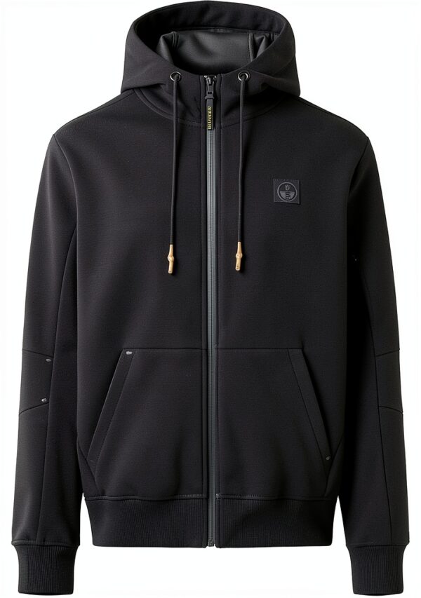 North Sails Felpa Uomo Poliestere Riciclato Zip Impermeabile-0