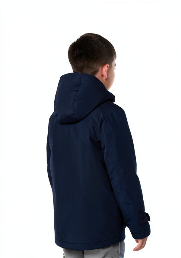 Giacca North Sails Bambini Nylon Riciclato Blu Scuro-3