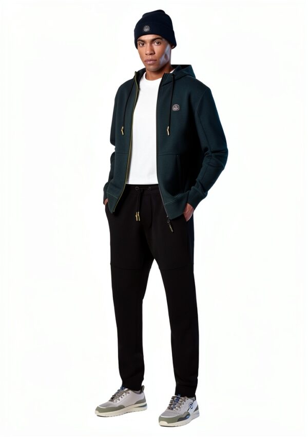 North Sails Felpa Uomo Poliestere Riciclato Zip Impermeabile-2