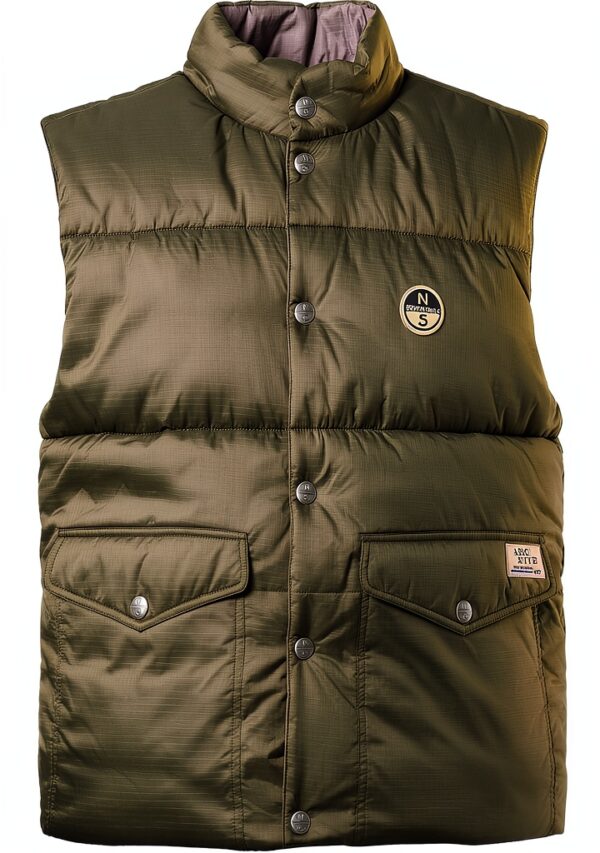 Gilet North Sails reversibile nylon riciclato uomo-0