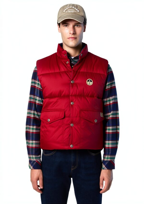 North Sails Gilet Uomo Reversibile Nylon Riciclato Colori-5