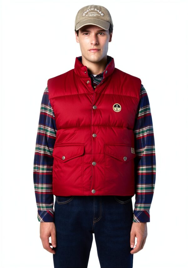 North Sails Gilet Uomo Reversibile Nylon Riciclato Colori-1