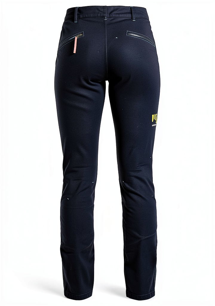 Pantaloni escursionismo Sky Captain Blu su sfondo montano