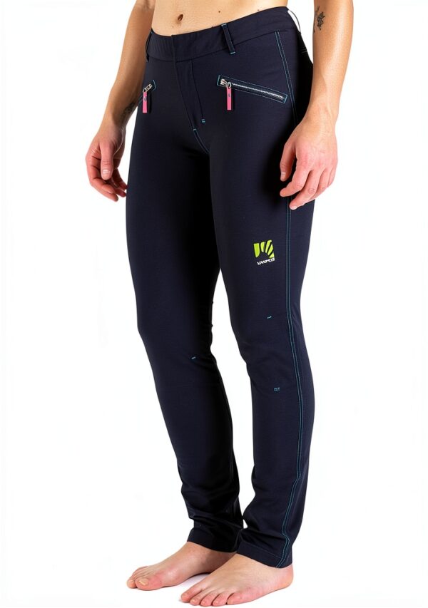 Pantaloni escursionismo Sky Captain Blu Donna-3