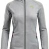 Giacca pile donna KARPOS Fleece termico zip YKK, due tasche, Bianco-0