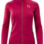 Felpa donna KARPOS fleece termico con zip YKK elastica e traspirante-0