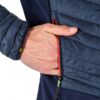 KARPOS Giacca da Uomo Ardesia Scura/Nero con Cappuccio e Zip-5