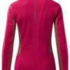 Felpa donna KARPOS fleece termico con zip YKK elastica e traspirante-1
