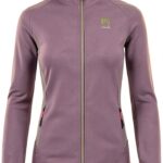 KARPOS Giacca in pile da donna Valerian/Nirvana con zip YKK e tasche-0