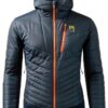 KARPOS Giacca da Uomo Ardesia Scura/Nero con Cappuccio e Zip-3