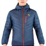 KARPOS Giacca da Uomo Ardesia Scura/Nero con Cappuccio e Zip-0