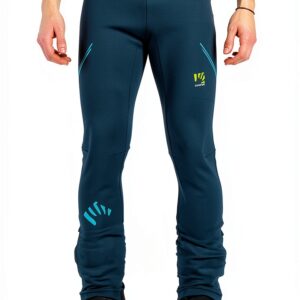 Pantaloni Sci Alpinismo Uomo Karpos Evo L Forest/Kiwi – Bootcut Ibrido-0