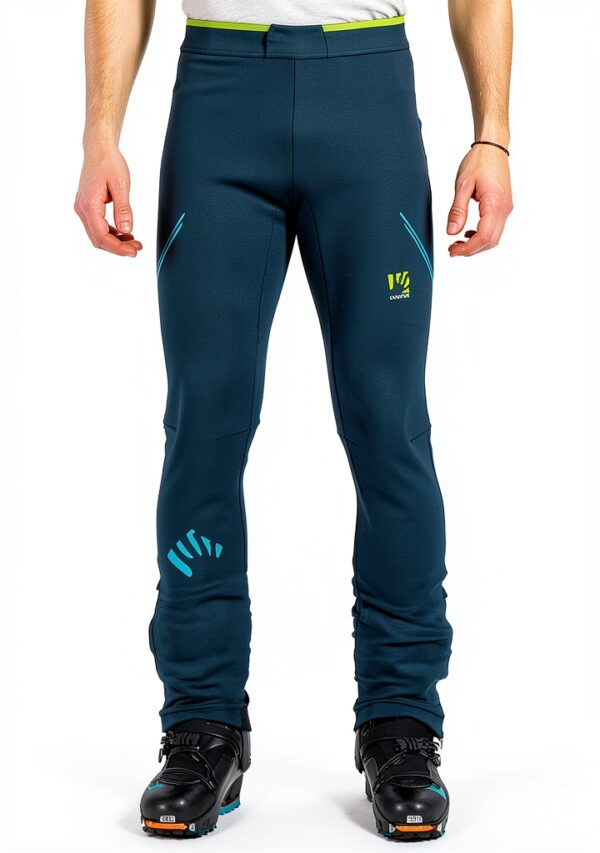 Pantaloni Sci Alpinismo Uomo Karpos Evo L Forest/Kiwi – Bootcut Ibrido-0