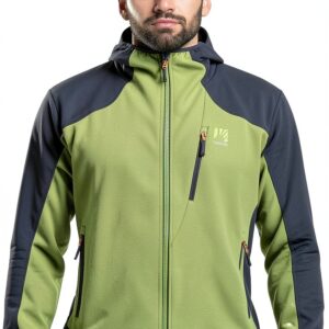 Giacca Softshell Karpos Parete M–Cerniera, Manica Lunga, Impermeabile-0