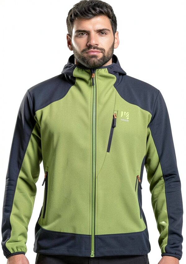 Giacca Softshell Karpos Parete M–Cerniera, Manica Lunga, Impermeabile-0