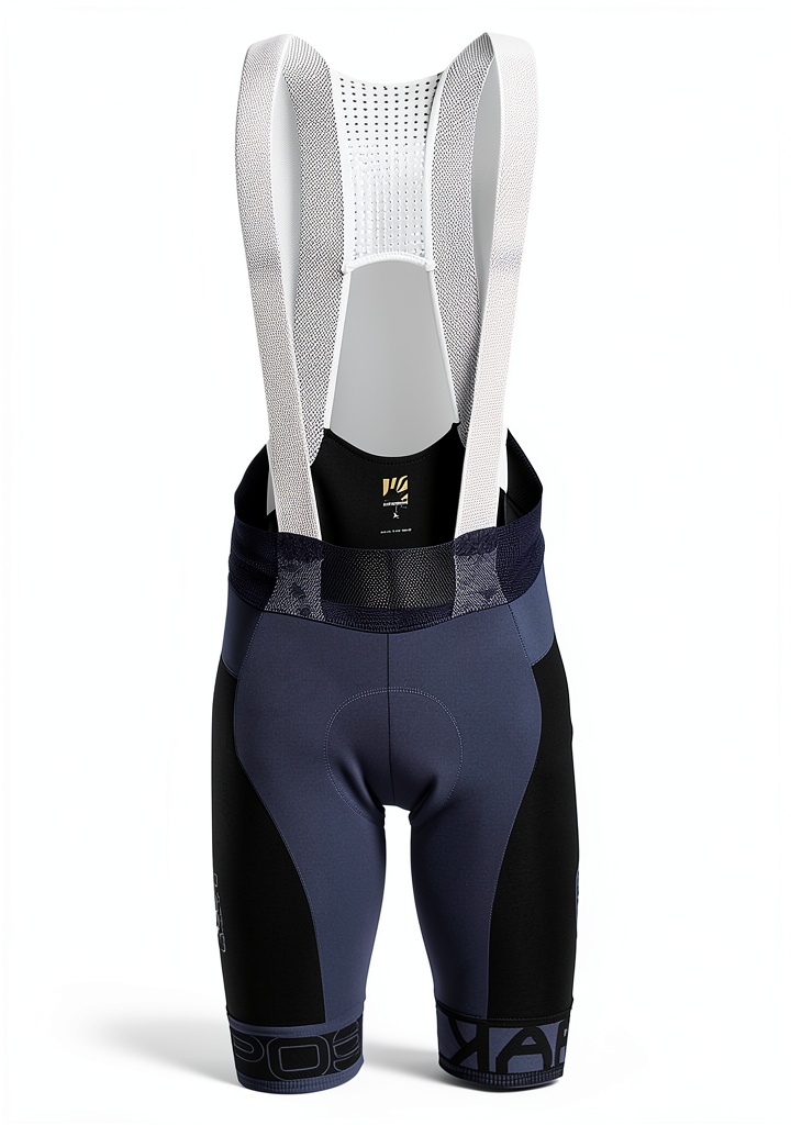 Karpos Verve Evo Bibshort Pantaloncini Uomo Ergonomico Elastico 7cm displayed on a gym bench