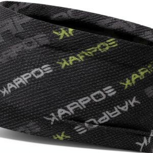 KARPOS Moved Headband Black/Jasmine Green Unisex-0