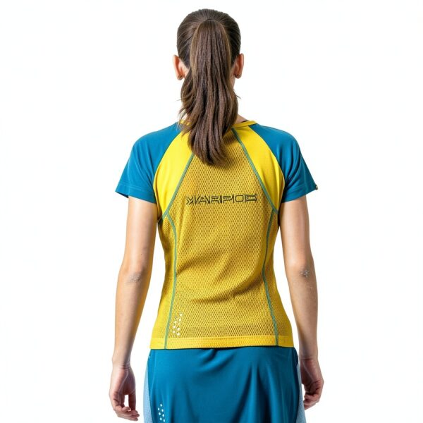 T Shirt Donna KARPOS Evo W Tessuto Sensitive Plus Acquamarina-5