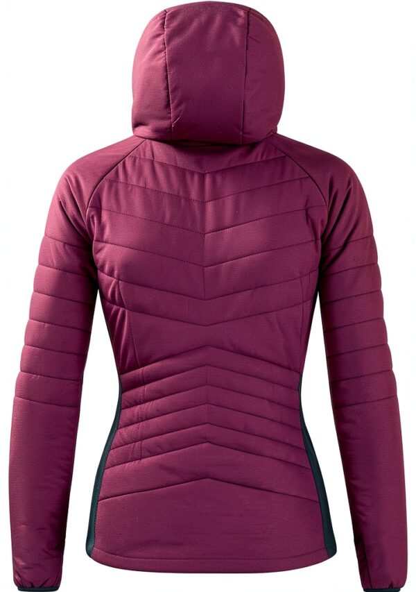 Giacca Karpos Jkt Donna Boysenberry/Volcano con cappuccio sagomato-3