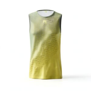 Canotta Karpos Ultra Tank Uomo Lemon Curry/Ardesia Scura M-0