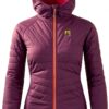 Giacca Karpos Jkt Donna Boysenberry/Volcano con cappuccio sagomato-2