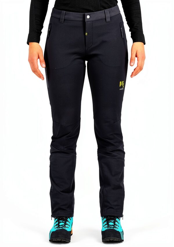 Pantaloni Karpos San Martino W Donna Gamba Dritta Nero Taglia 44-0