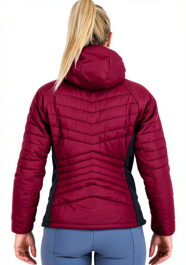 Giacca Karpos Jkt Donna Boysenberry/Volcano con cappuccio sagomato-1