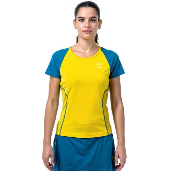T Shirt Donna KARPOS Evo W Tessuto Sensitive Plus Acquamarina-4